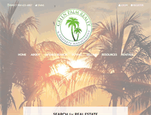 Tablet Screenshot of greenpalmrealty.com